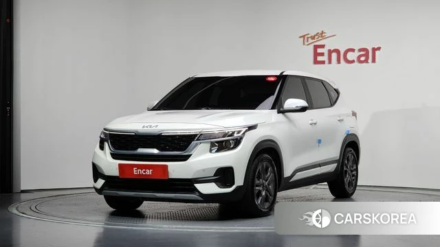 Kia Seltos 2022 Белый из Кореи