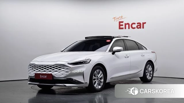 Kia K8 2022 Белый из Кореи