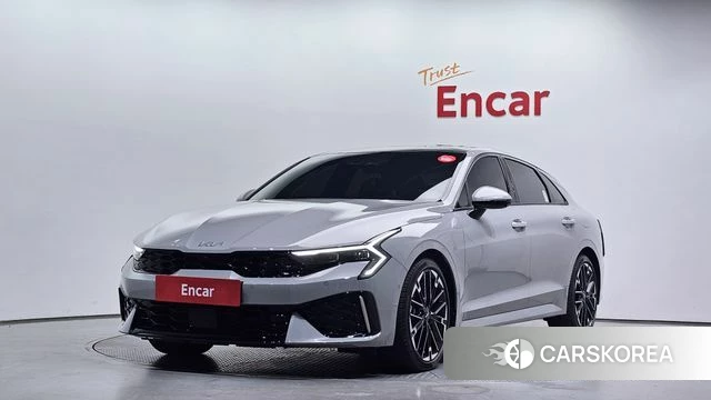 Kia The New K5 3rd generation 2024 Серебристо-серый из Кореи