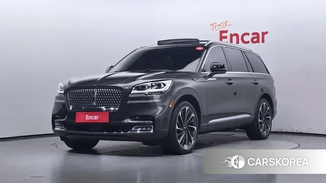 Lincoln Aviator 2nd generation 2020 Серый из Кореи