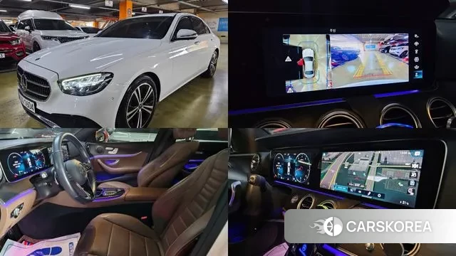 Mercedes-Benz E-Class W213 2022 Белый из Кореи