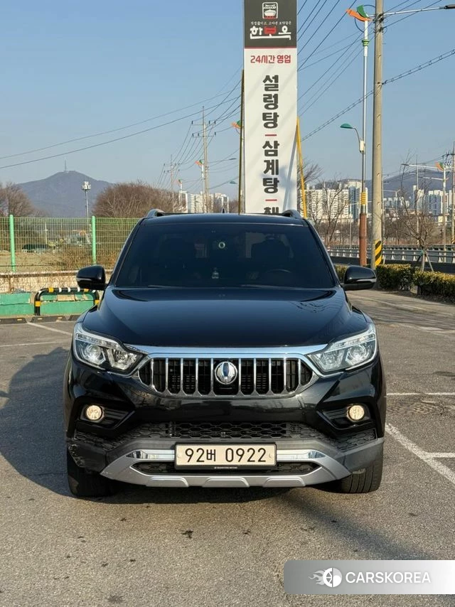 Ssangyong Rexton Sports Cannes 2019 Черный из Кореи