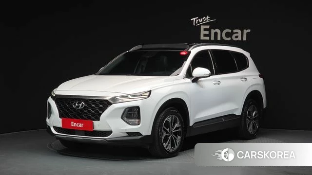 Hyundai Santa Fe TM 2018 Белый из Кореи