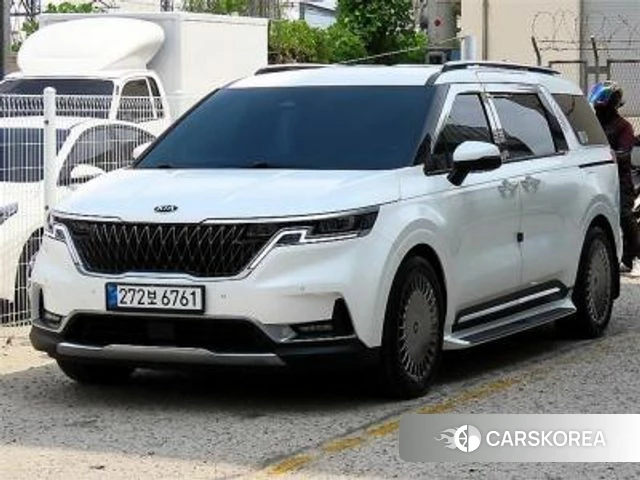 Kia Carnival 4th generation 2021 Белый из Кореи