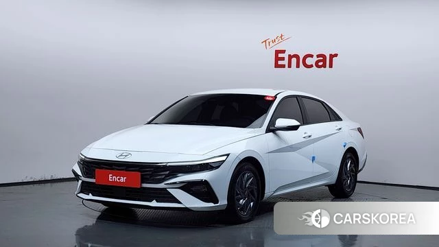 Hyundai The New Avante (CN7) 2025 Белый из Кореи