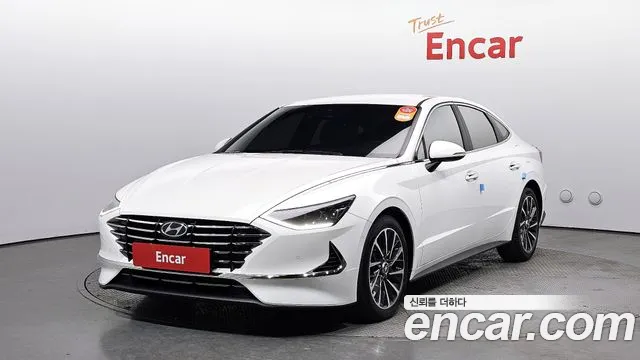 Hyundai Sonata (DN8) 2021 Белый из Кореи