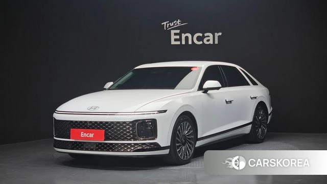 Hyundai Grandeur (GN7) 2024 Белый из Кореи