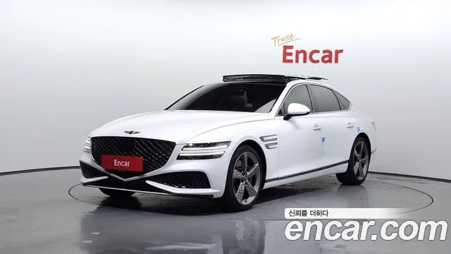 Genesis G80 (RG3) 2021 Белый из Кореи