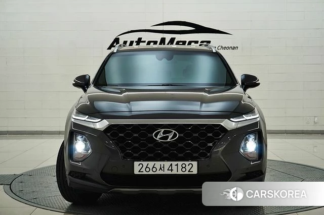 Hyundai Santa Fe TM 2020 Серый из Кореи