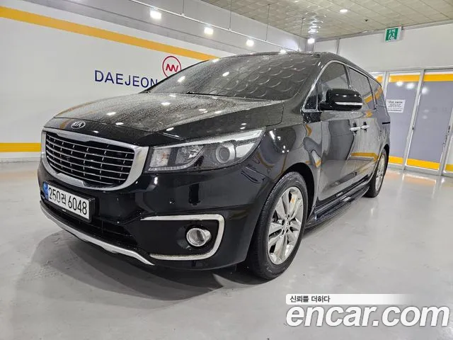 Kia All New Carnival 2018 Черный из Кореи