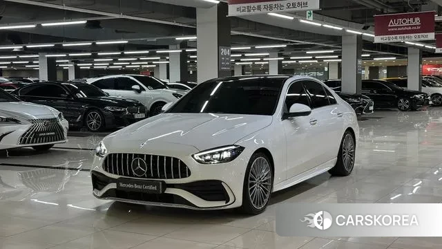 Mercedes-Benz C-Class W206 2023 Белый из Кореи