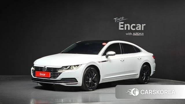 Volkswagen Arteon 2019 Белый из Кореи