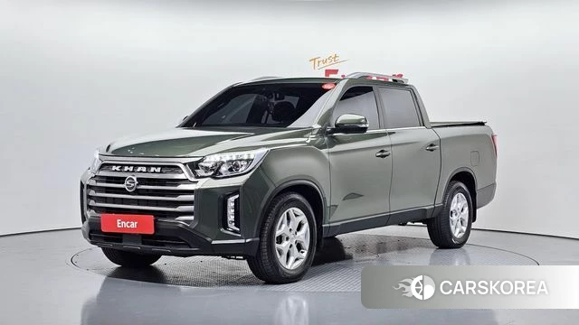 Ssangyong The New Rexton Sports Cannes 2023 Светло-зеленый из Кореи