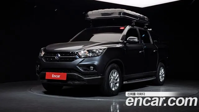 Ssangyong Rexton Sports 2020 Серый из Кореи