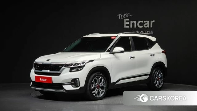 Kia Seltos 2021 Белый из Кореи