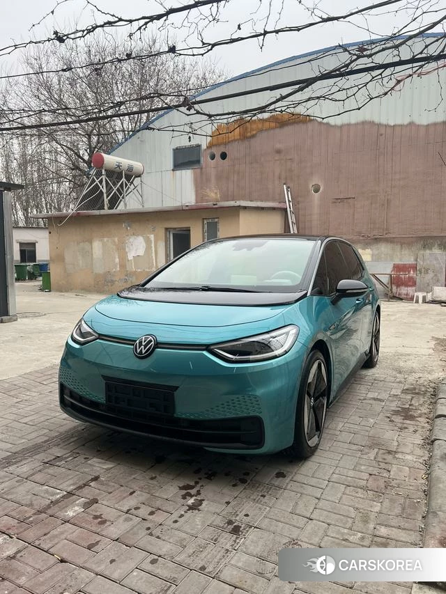 Volkswagen ID.3 2021 Зеленый из Китая