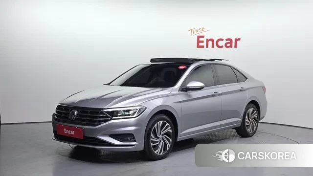 Volkswagen 7th Generation of Jetta 2020 Серебристо-серый из Кореи