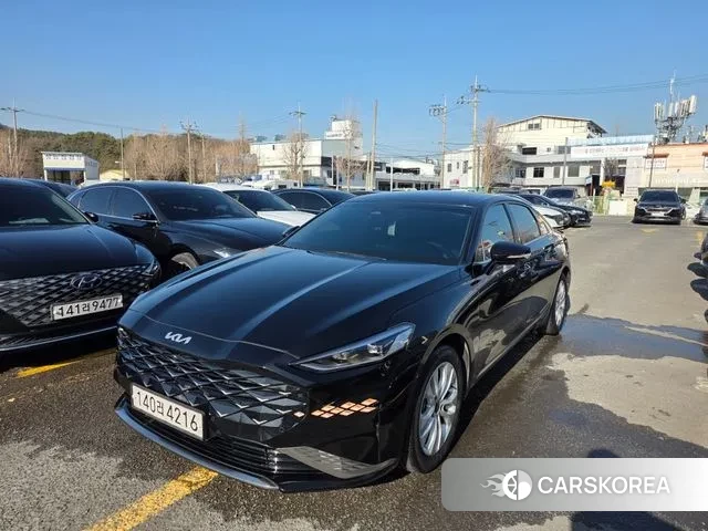 Kia K8 2021 Черный из Кореи