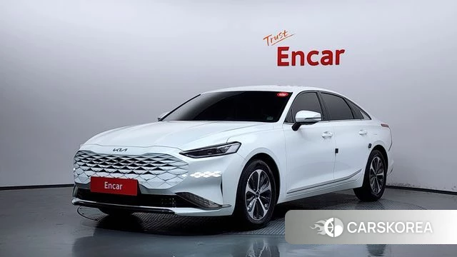 Kia K8 Hybrid 2022 Белый из Кореи