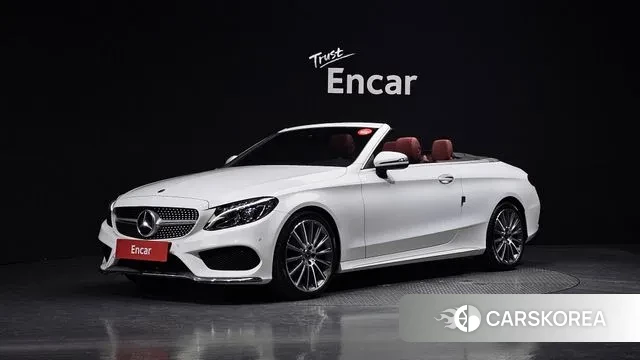 Mercedes-Benz C-Class W205 2018 Белый из Кореи