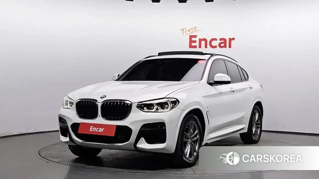 BMW X4 (G02) 2020 Белый из Кореи