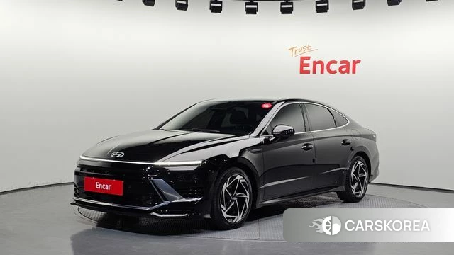 Hyundai Sonata D Edge (DN8) 2023 Черный из Кореи