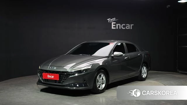 Hyundai Avante (CN7) 2021 Серый из Кореи