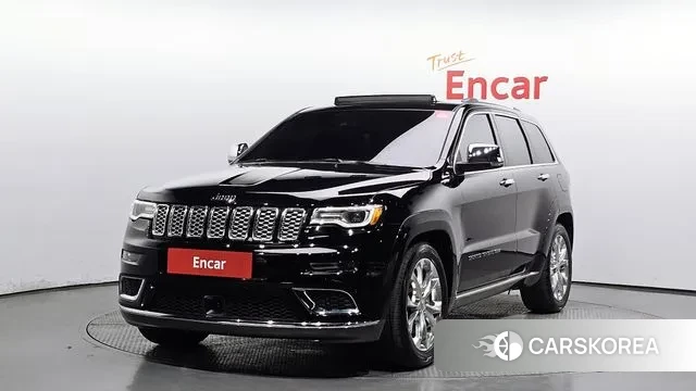 Jeep Grand Cherokee 2021 Черный из Кореи