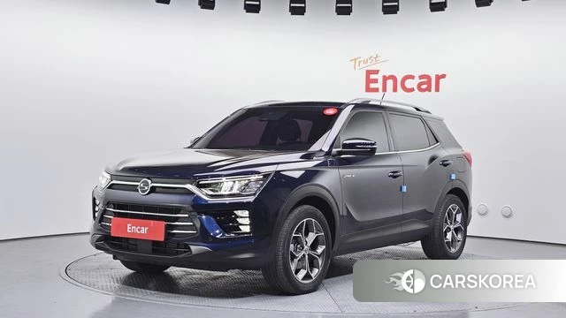 Ssangyong Beautiful Korando 2020 Синий из Кореи