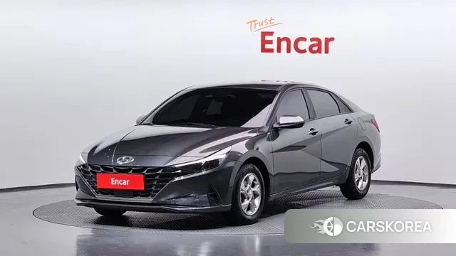 Hyundai Avante (CN7) 2021 Серый из Кореи