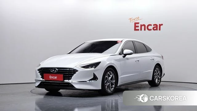 Hyundai Sonata (DN8) 2019 Белый из Кореи