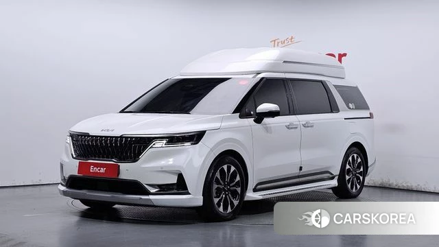 Kia Carnival 4th generation 2022 Белый из Кореи