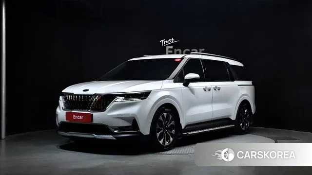 Kia Carnival 4th generation 2021 Белый из Кореи