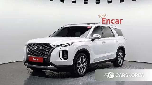 Hyundai Palisade 2019 Белый из Кореи