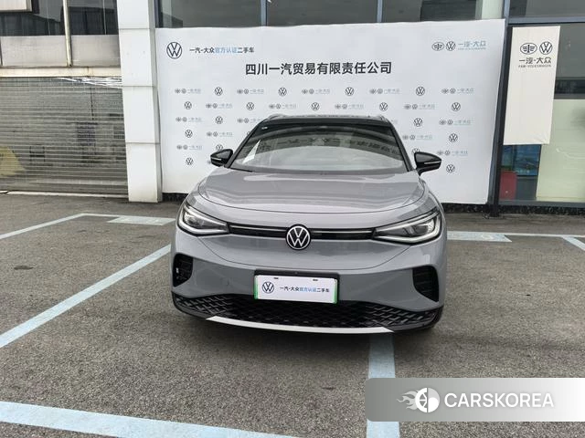 Volkswagen ID.4 CROZZ 2024 Серебристо-серый из Китая