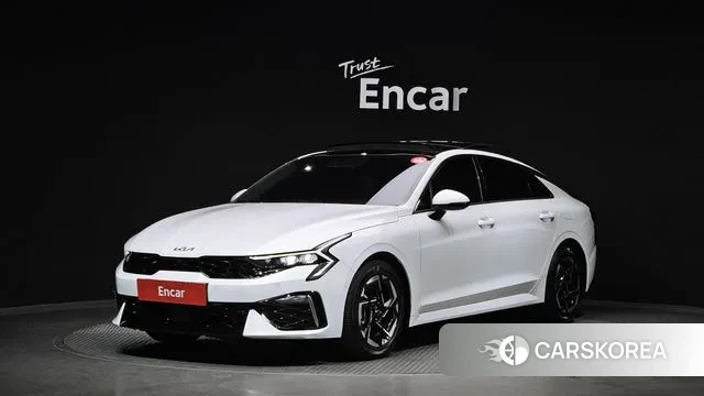 Kia The New K5 3rd generation 2024 Белый из Кореи