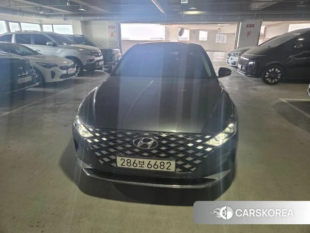 Hyundai The New Grandeur IG Hybrid 2021 Серый из Кореи