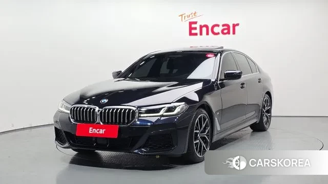 BMW 5 Series (G30) 2023 Черный из Кореи