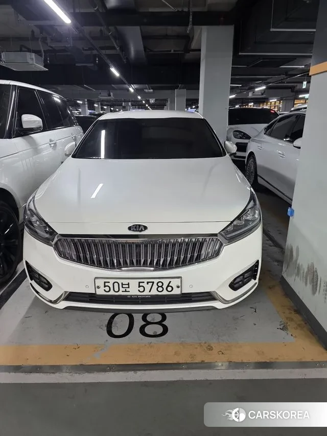 Kia Come New K7 2018 Белый из Кореи