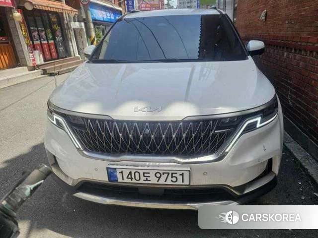 Kia Carnival 4th generation 2023 Белый из Кореи