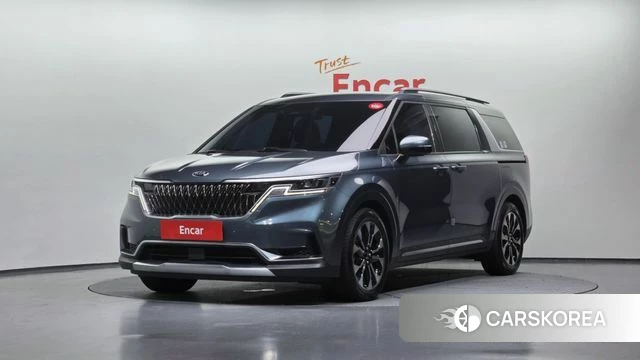 Kia Carnival 4th generation 2021 Синий нефрит из Кореи