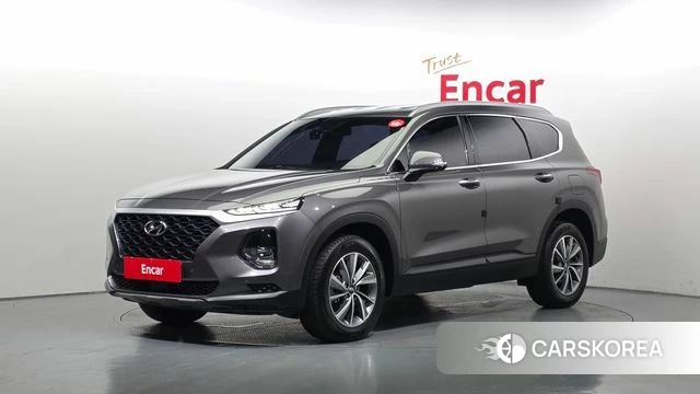Hyundai Santa Fe TM 2018 Серый из Кореи