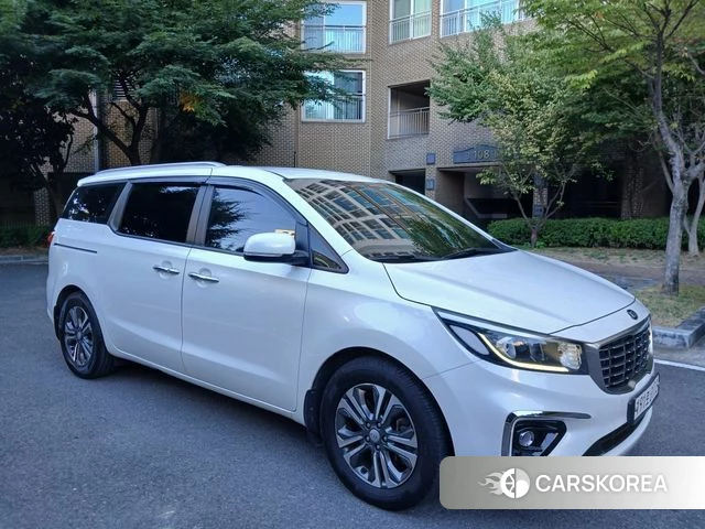 Kia The New Carnival 2020 Белый из Кореи
