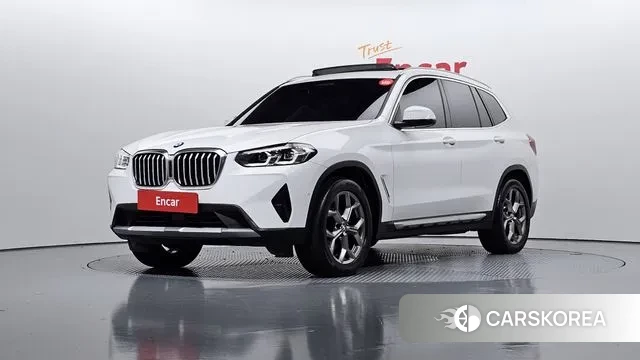 BMW X3 (G01) 2022 Белый из Кореи