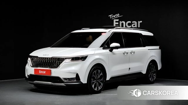 Kia Carnival 4th generation 2022 Белый из Кореи