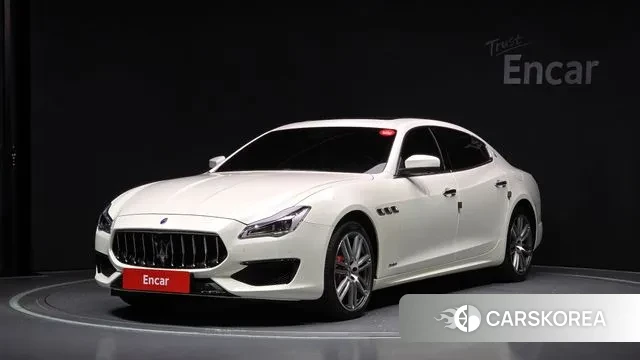 Maserati Quattroporte 2018 Белый из Кореи