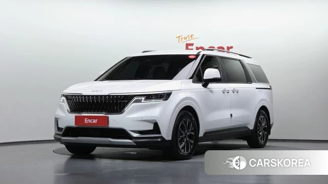 Kia Carnival 4th generation 2023 Белый из Кореи
