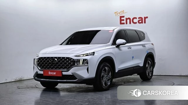 Hyundai The New Santa Fe 2022 Белый из Кореи