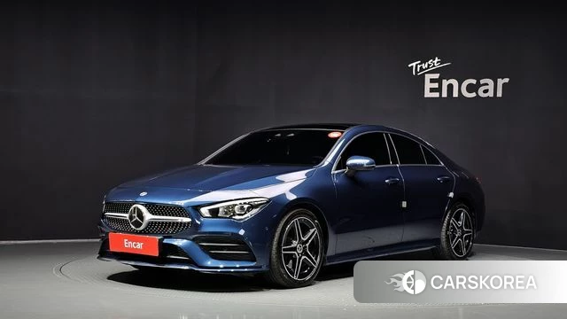 Mercedes-Benz CLA-Class C118 2022 Синий из Кореи