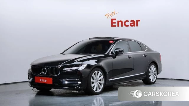 Volvo S90 2018 Черный из Кореи